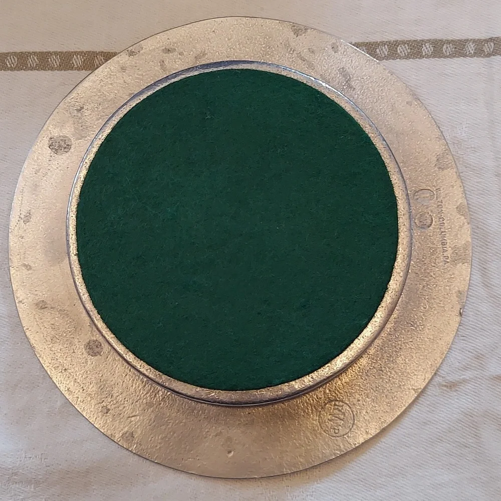 Pewter Wine Bottle Holder‎